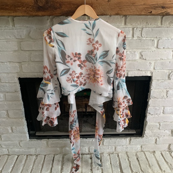 Tularosa front tie blouse - Picture 6 of 7